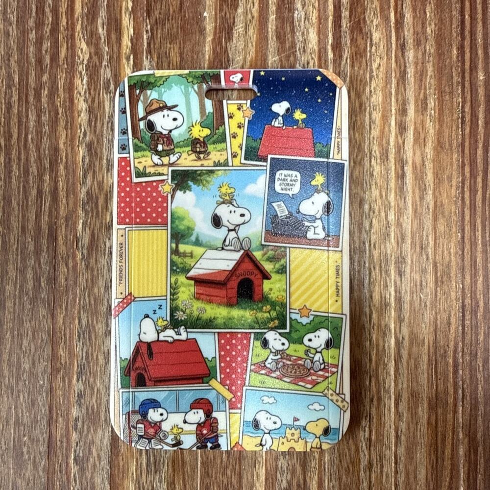 Snoopy Badge ID Holder